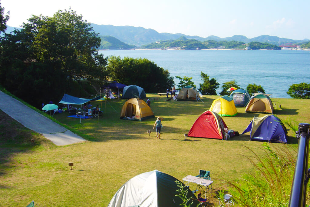 広島県の大浜崎キャンプ場