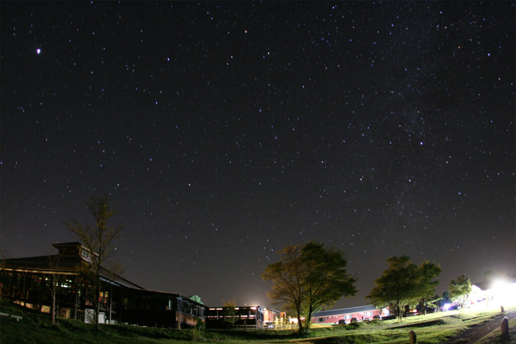 久住高原の天然プラネタリウム