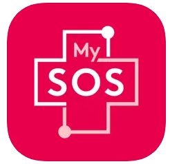 MySOSのアプリ