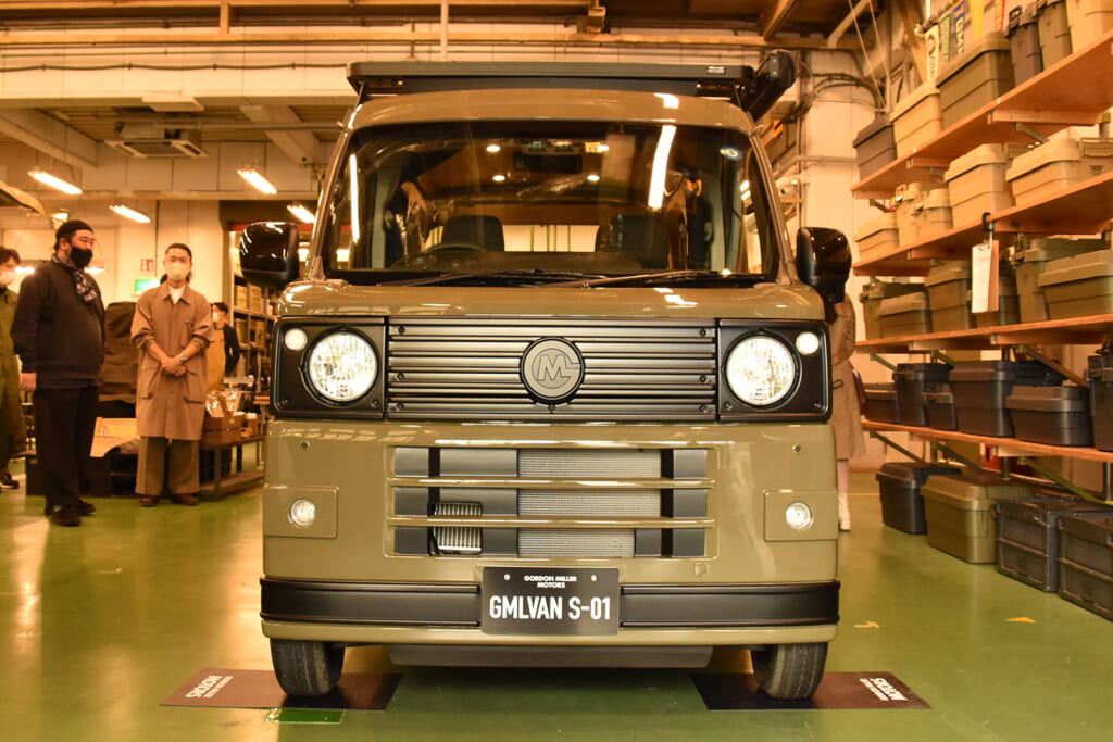 GMLVAN S-01のフロントマスク