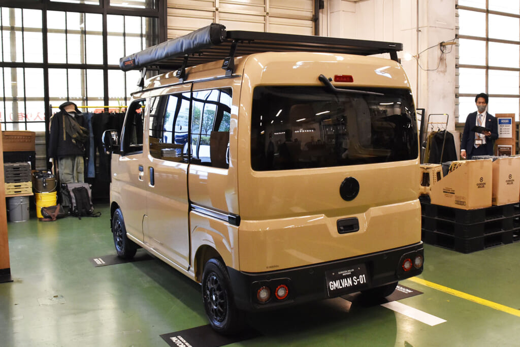 GMLVAN S-01のリヤスタイル