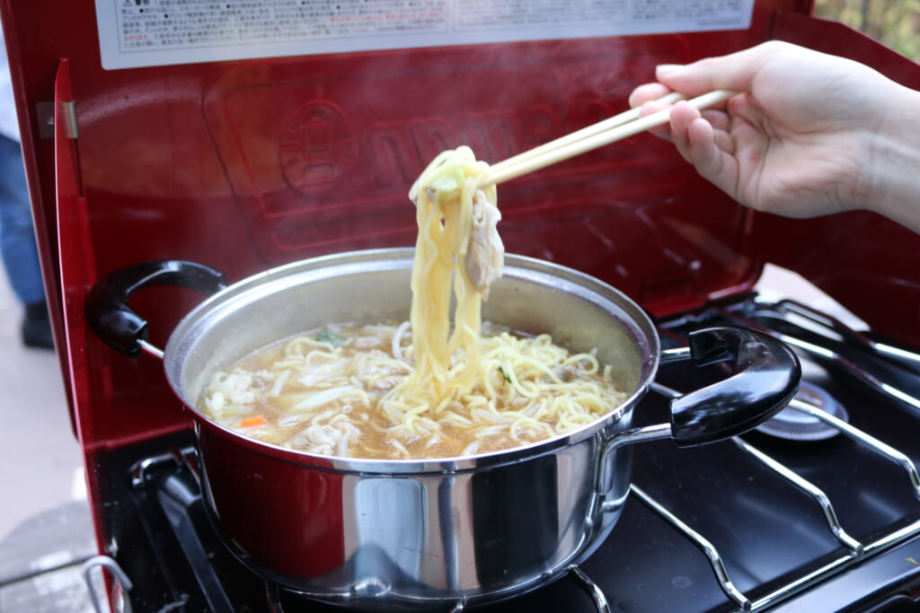 袋ラーメンを使った煮込みラーメン