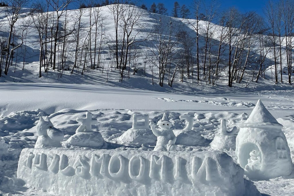 オロフレリゾートの雪景色