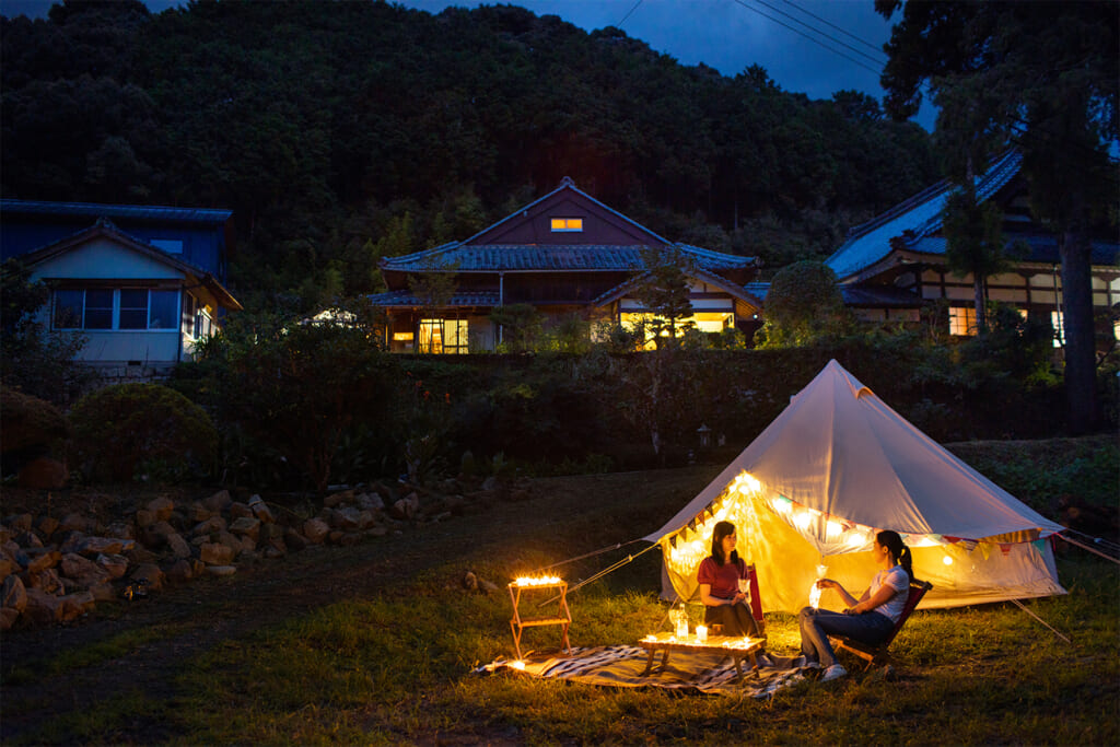 お寺でキャンプできるTemple Camp大泰寺