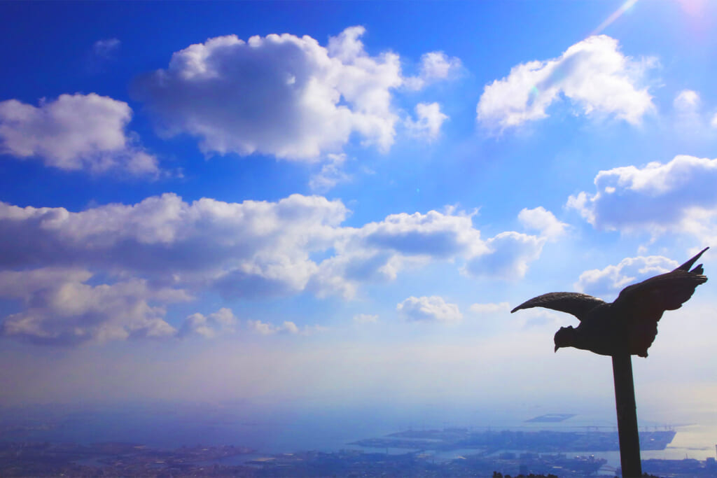 ひつじ雲と呼ばれる高積雲