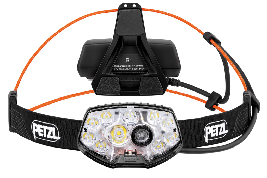 petzl nao+ 予備バッテリー付き②