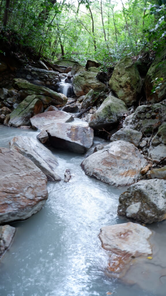 川の湯の野湯