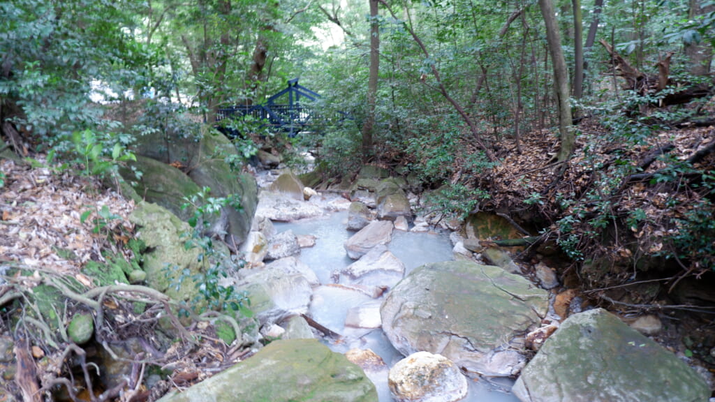 川の湯の野湯