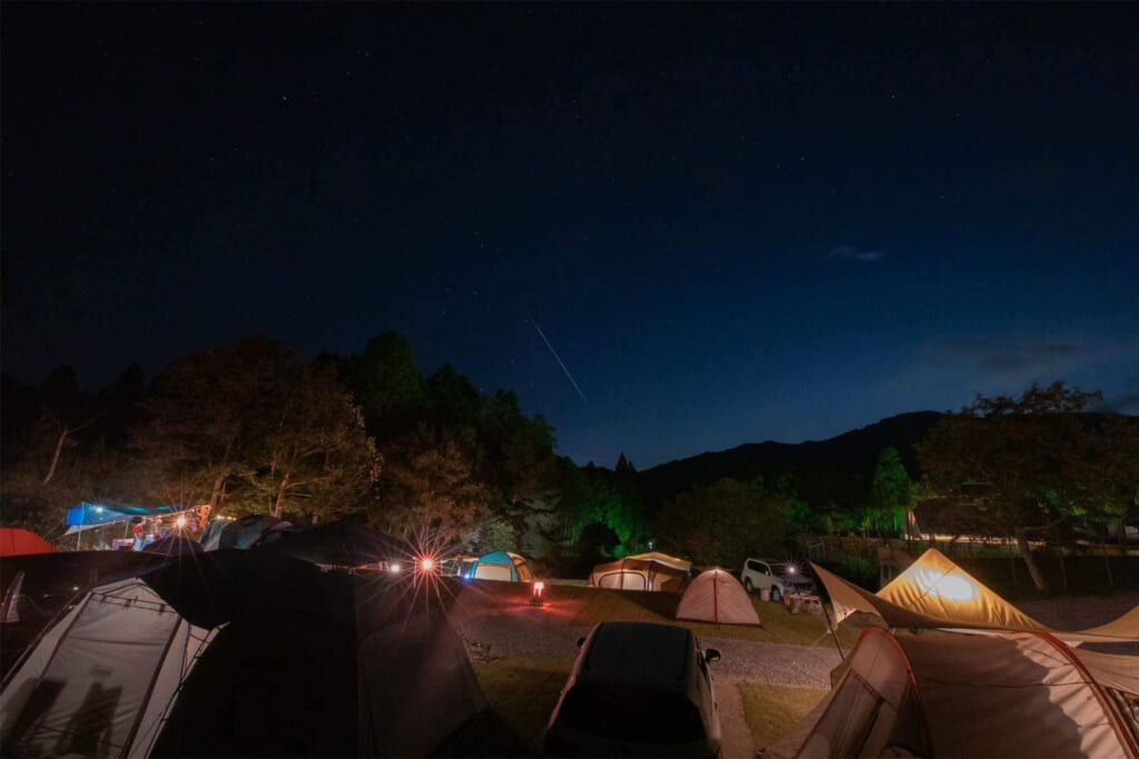 SOUZONE Spa Camp Fieldの夜空