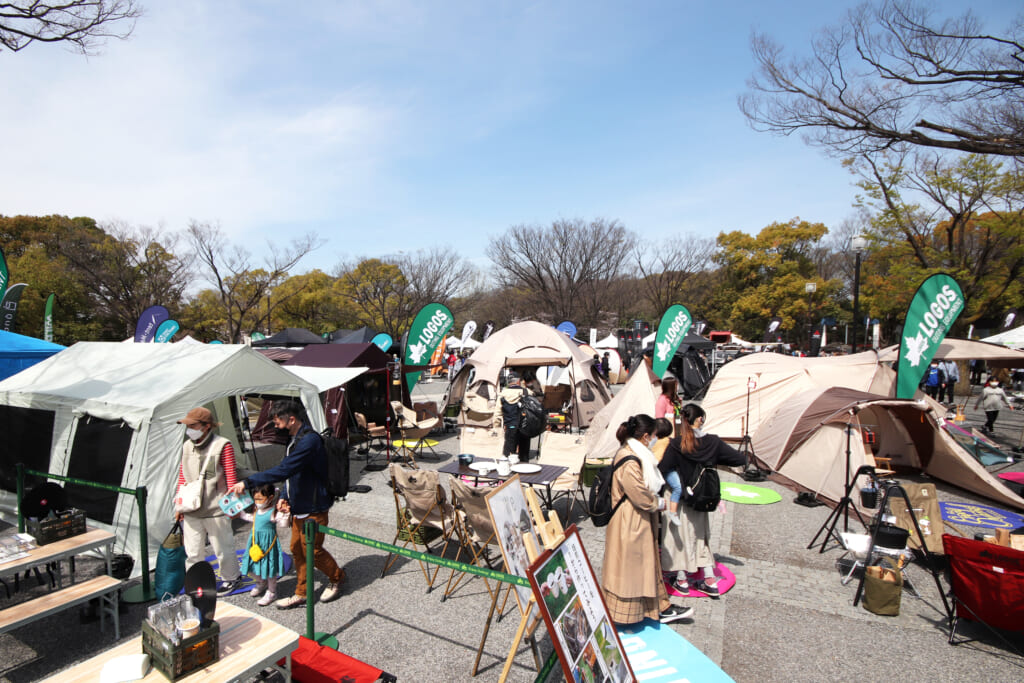 アウトドアデイジャパン東京の会場