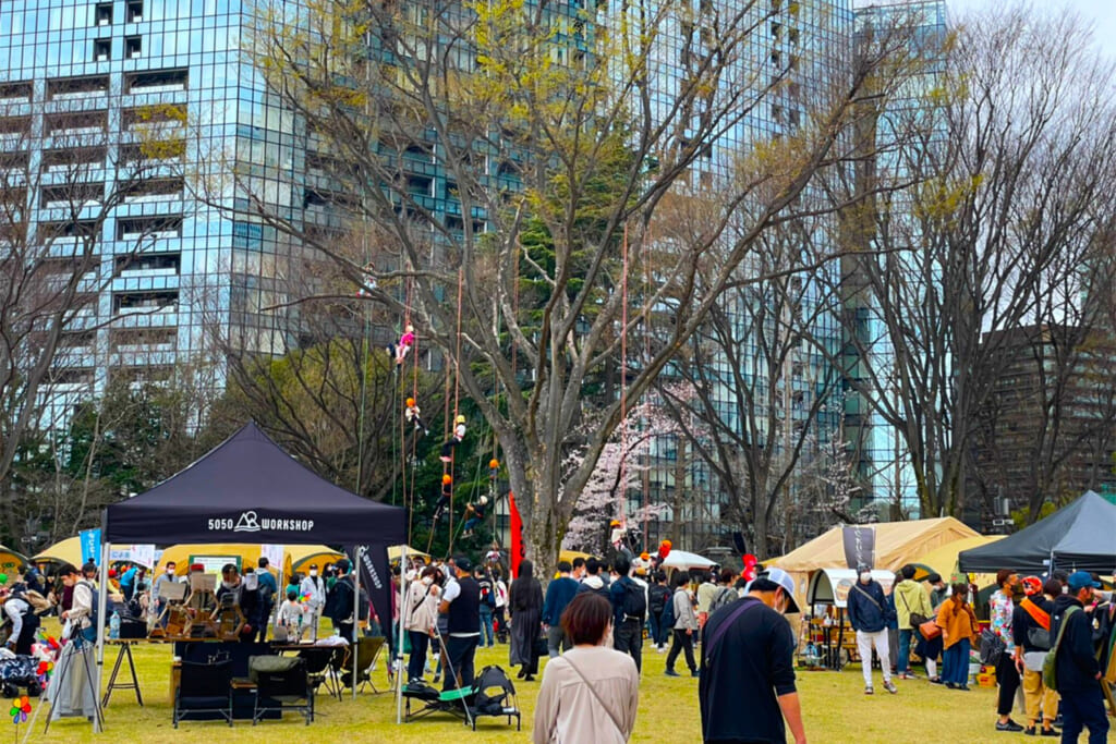 TOKYO outside Festivalの会場