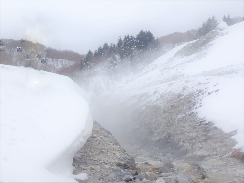 荒湯地獄の野湯