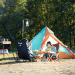 千本高原キャンプ場のテントサイト