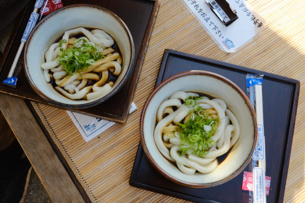 おかげ横丁「ふくすけ」の伊勢うどん