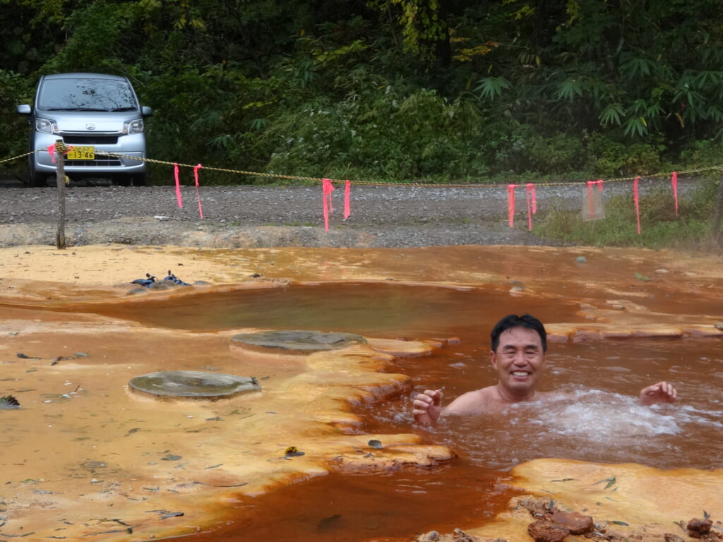 奥奥八九郎温泉の野湯