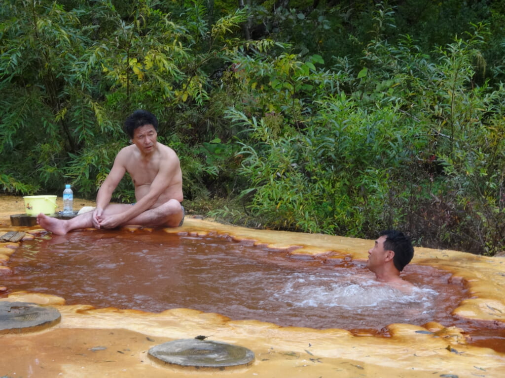 奥奥八九郎温泉の野湯
