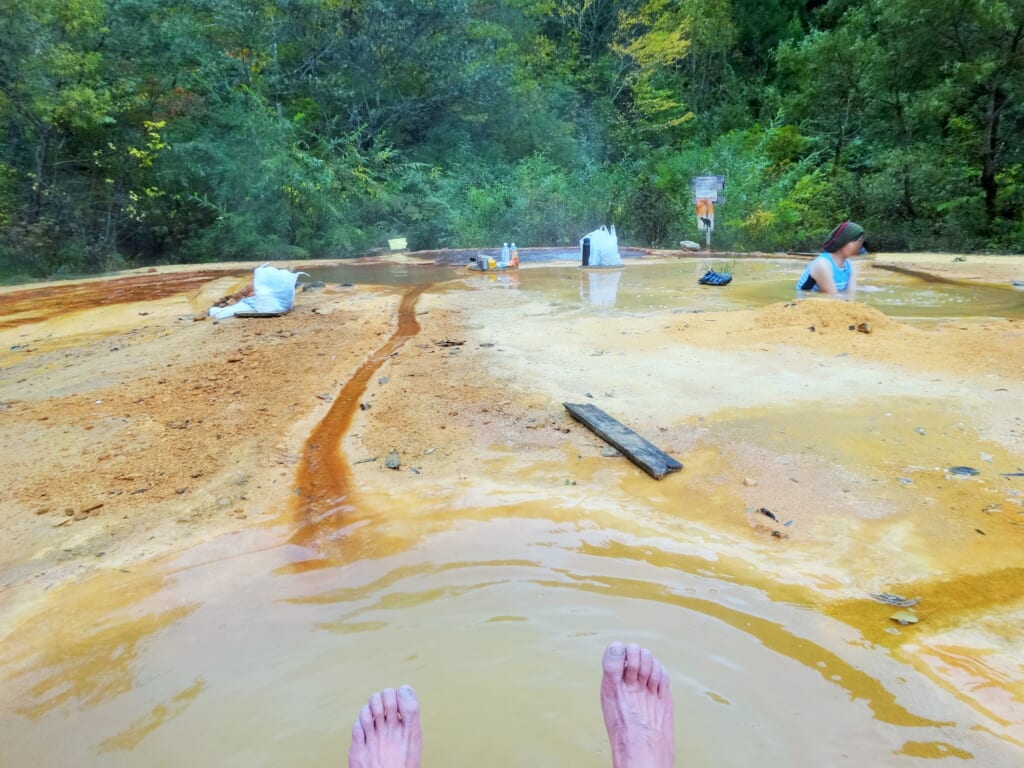 奥奥八九郎温泉の野湯