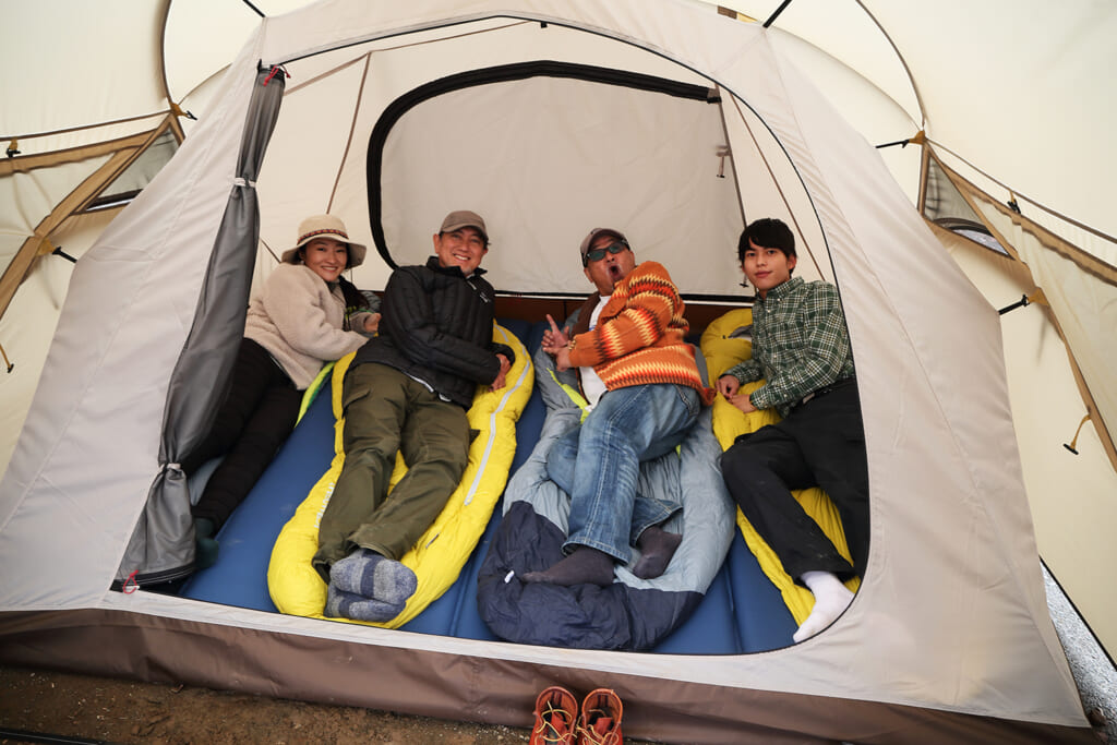 4人がゆったり寛げるOgawaシャンティR