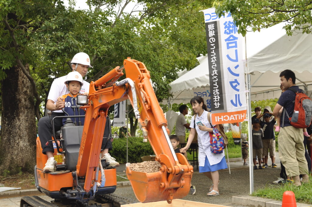 京都京北木こり技能大会の林業体験