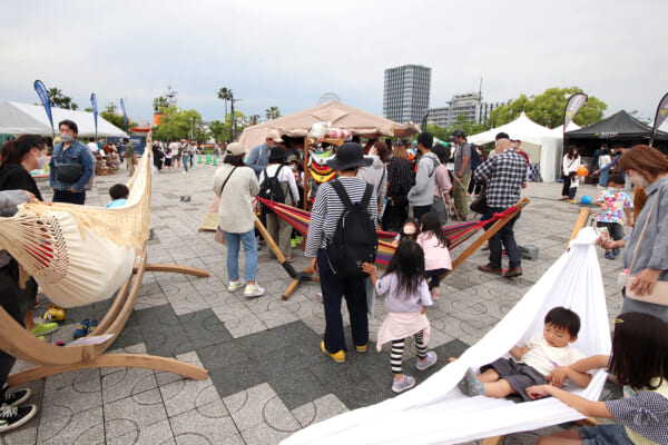 アウトドアデイジャパン名古屋の会場