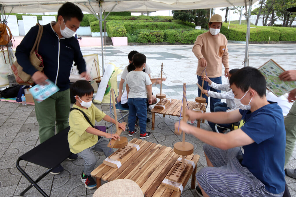 アウトドアデイジャパンのワークショップ