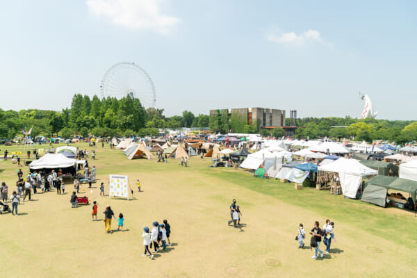 OUTDOOR PARKが開催される万博記念公園