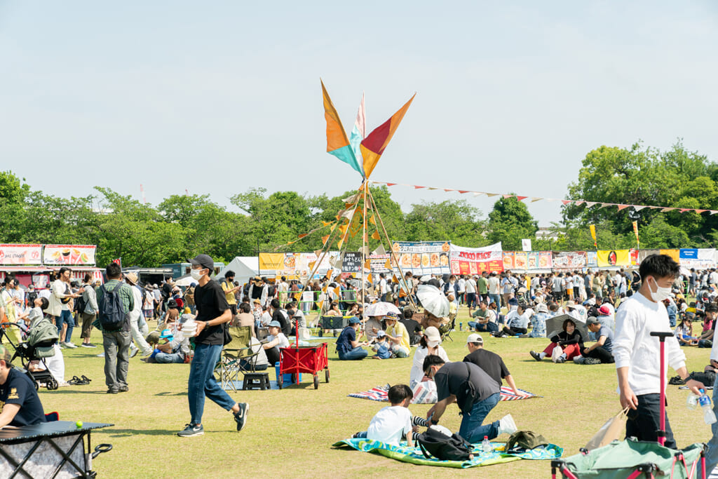 OUTDOOR PARKのイベントの様子