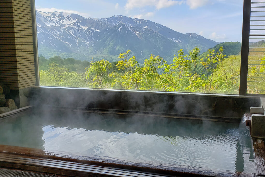 蓮華温泉ロッジの内湯