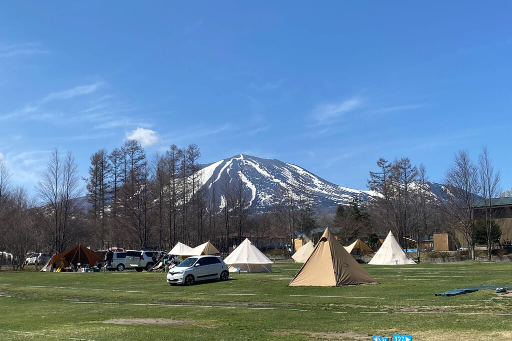 浅間山を望む北軽井沢スウィートグラス