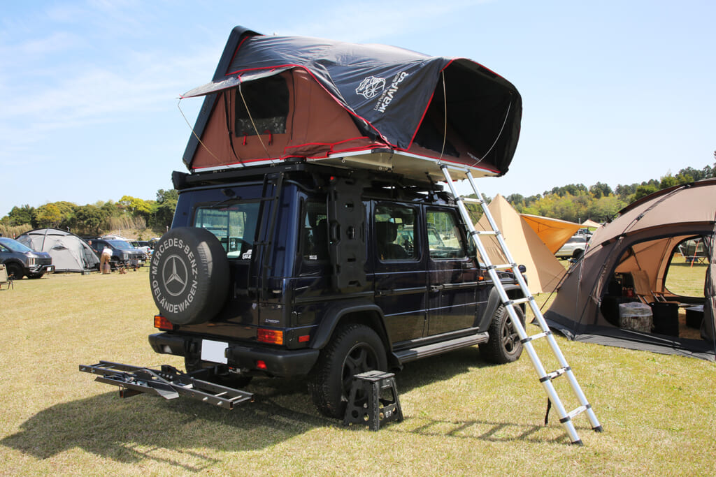 16BASE OVERLANDさんのG55AMGのリヤスタイル