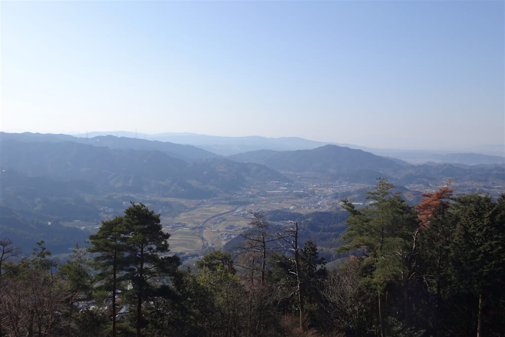 和束町の山里の風景