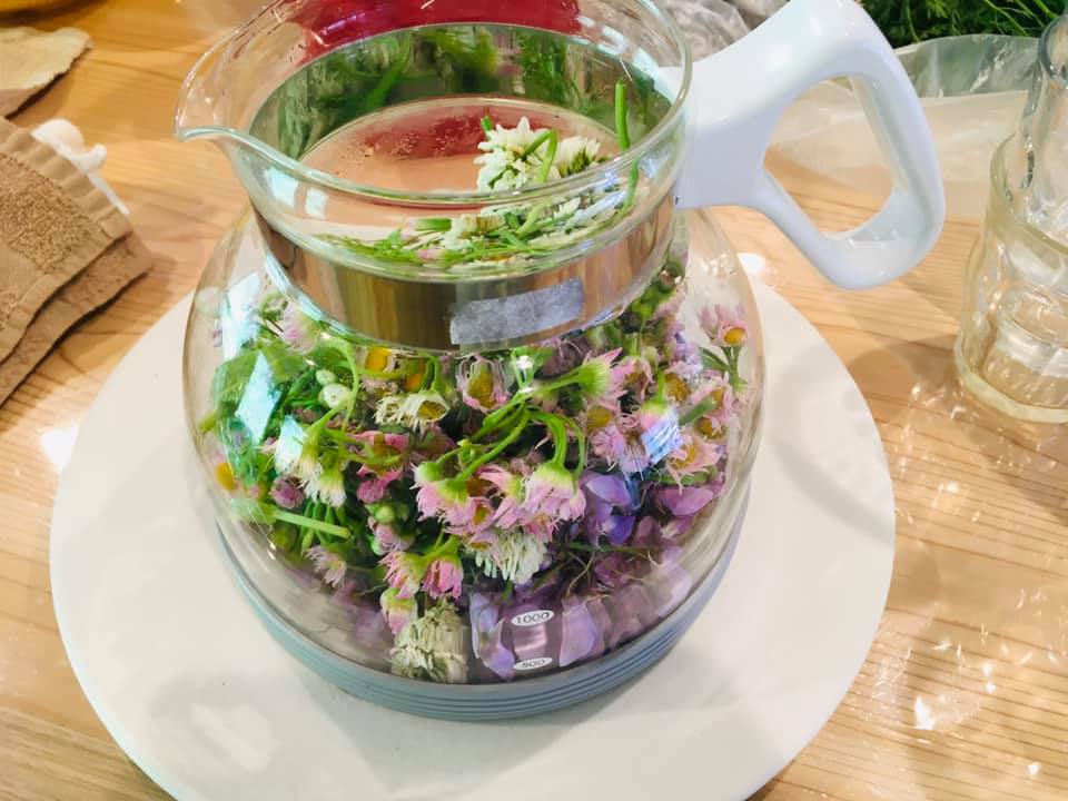 たんぽぽの根を使ったタンポポ茶