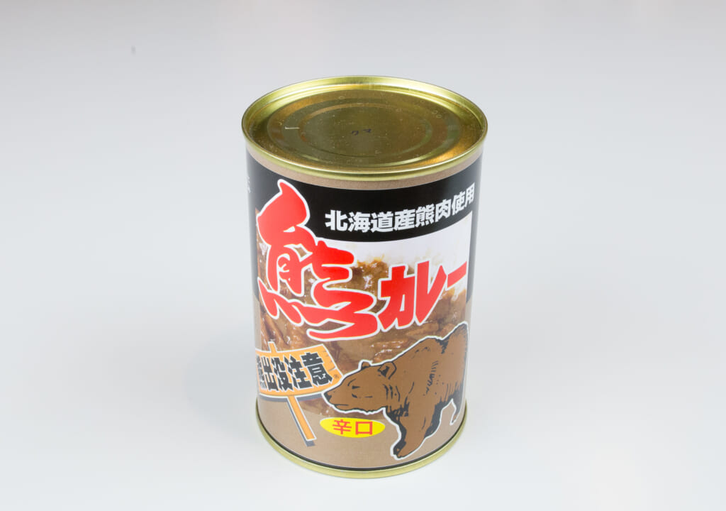 北都の熊カレーの缶詰