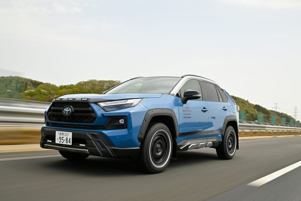 ジャオスRAV4アドベンチャーハイブリッドの走り