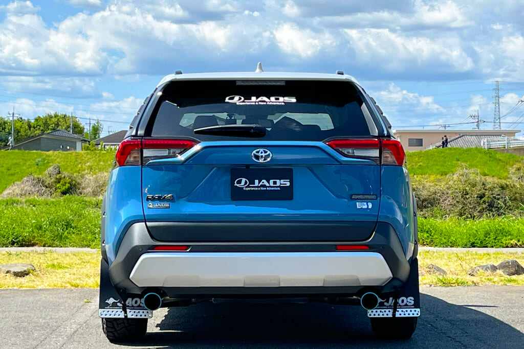 ジャオスRAV4のリヤスタイル