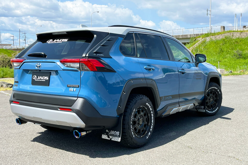 ジャオスRAV4のリヤスタイル