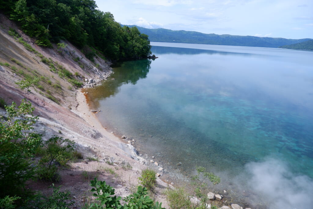 屈斜路湖畔のオヤコツ地獄