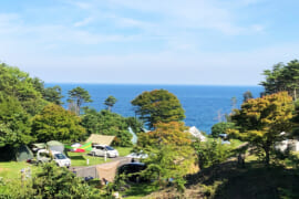 気仙沼大島の休暇村気仙沼大島キャンプ場