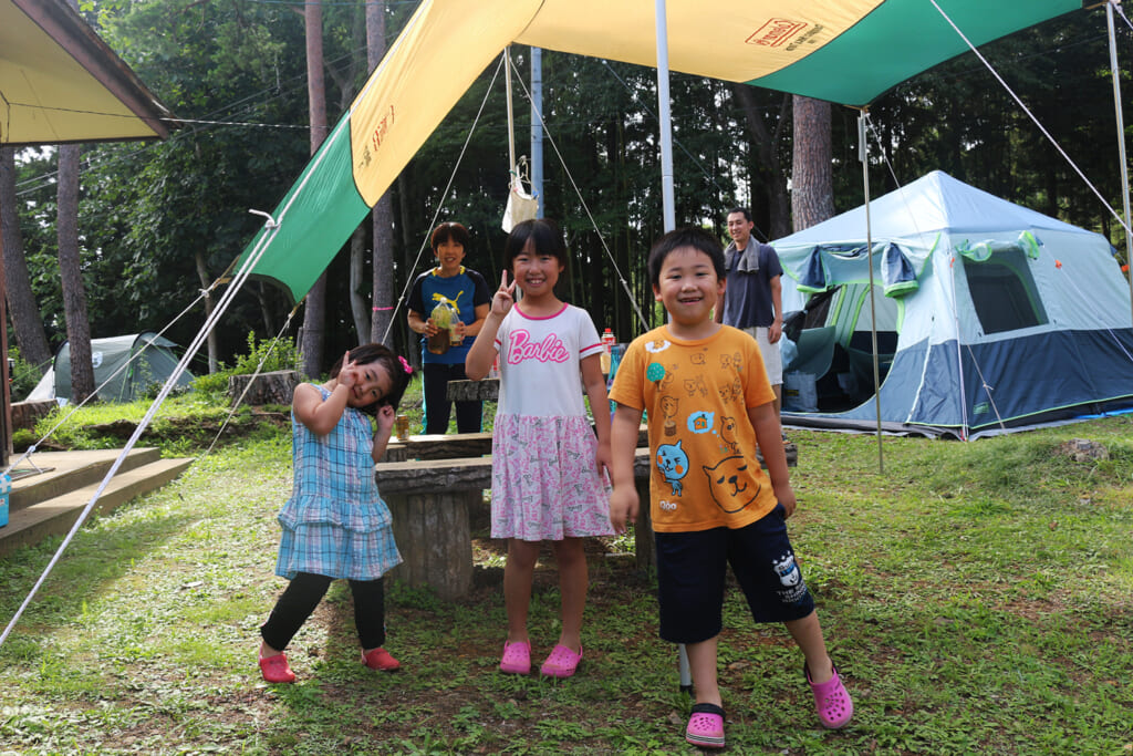 宮城県御崎野営場の手ぶらキャンププラン