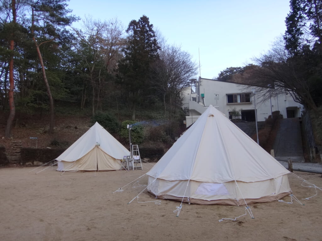 神戸市立自然の家のティピ