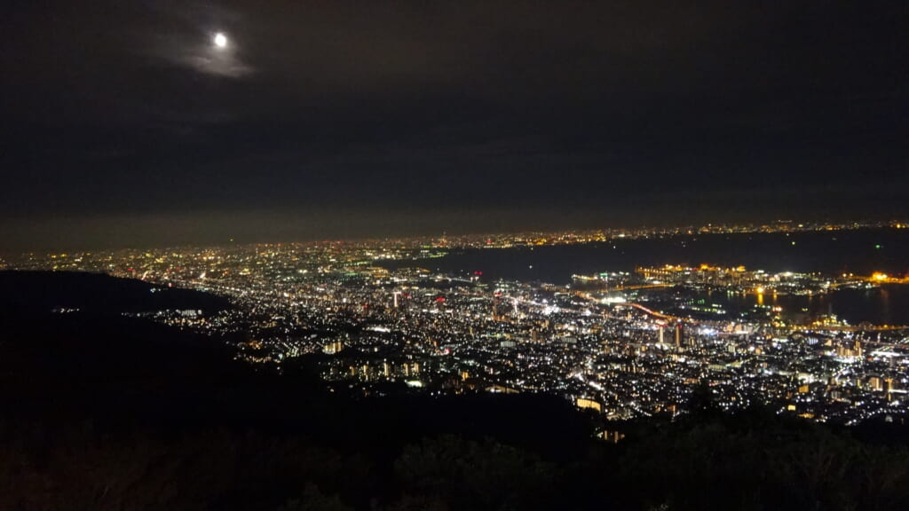 掬星台夜景