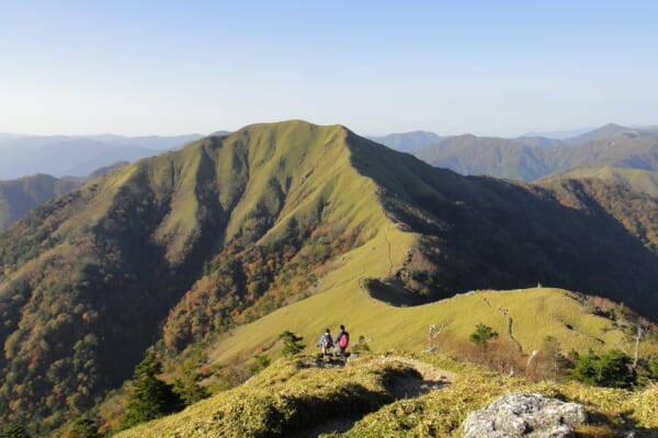 剣山山頂からの眺望