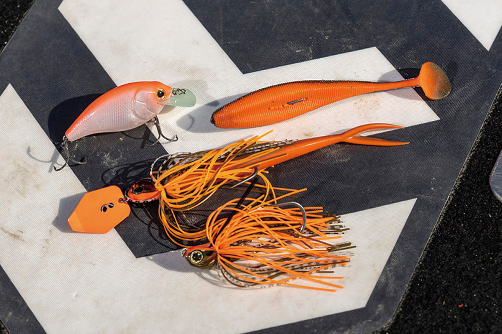 ウメキョーオレンジのダイワ製の釣り具