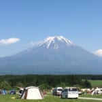 富士を望むふもとっぱらオートキャンプ場