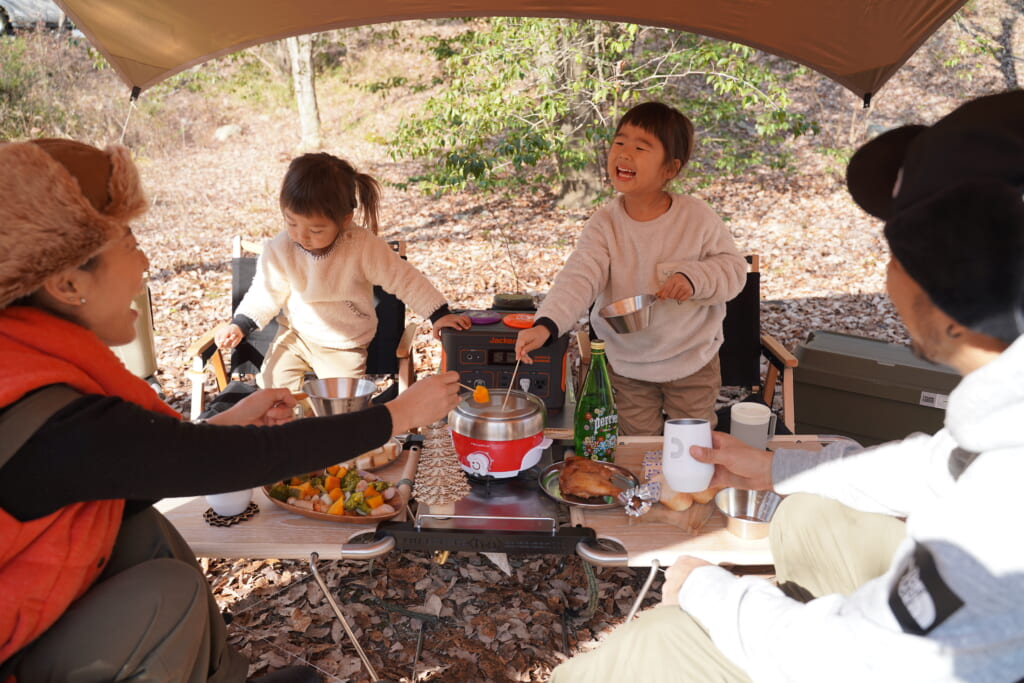 チサトさん・ヤスさんのファミリーキャンプ キャンプ飯