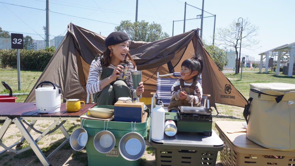 グッピーこずえの親子キャンプ