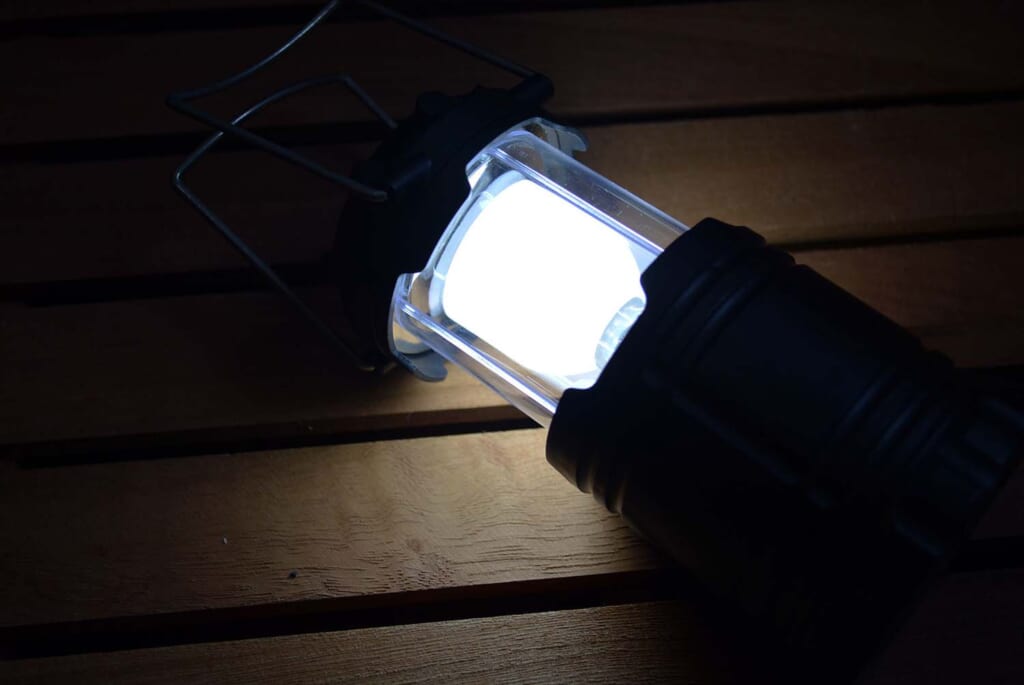 LEDランタンの発光イメージ