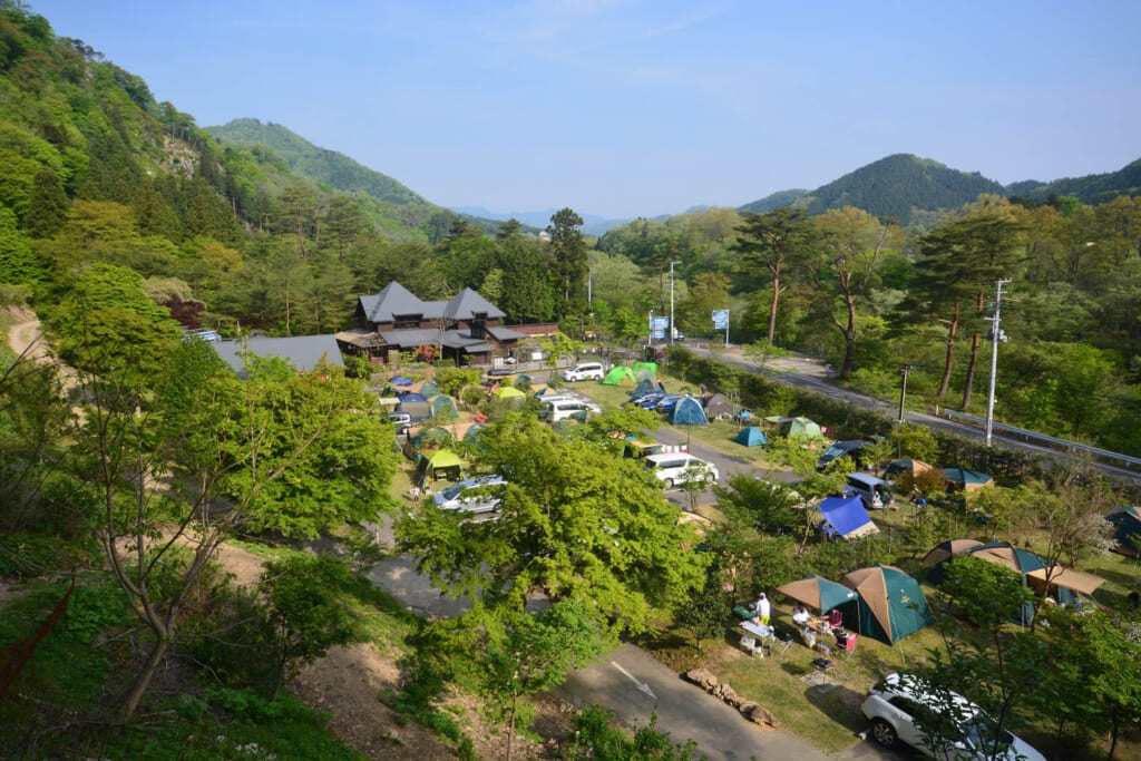 たびのCAMPING BASE 秋保木の家キャンプ場