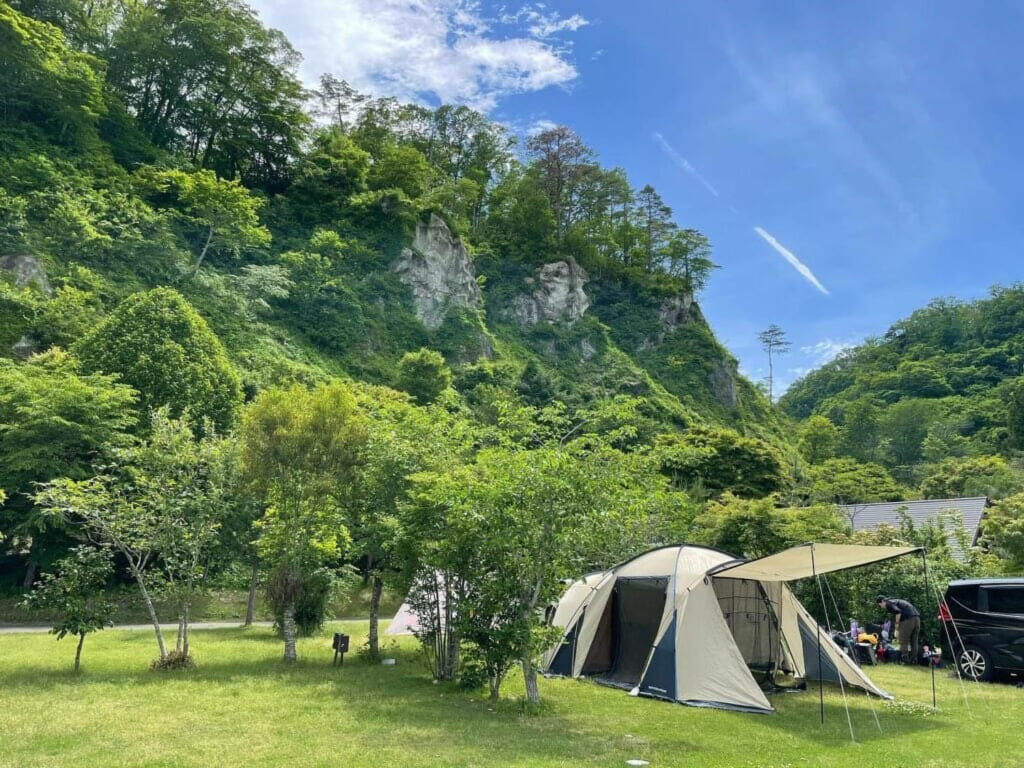 たびのCAMPING BASE 秋保木の家キャンプ場