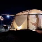 女性のソロキャンプ